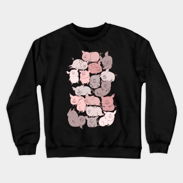 Pigs Crewneck Sweatshirt by msmart